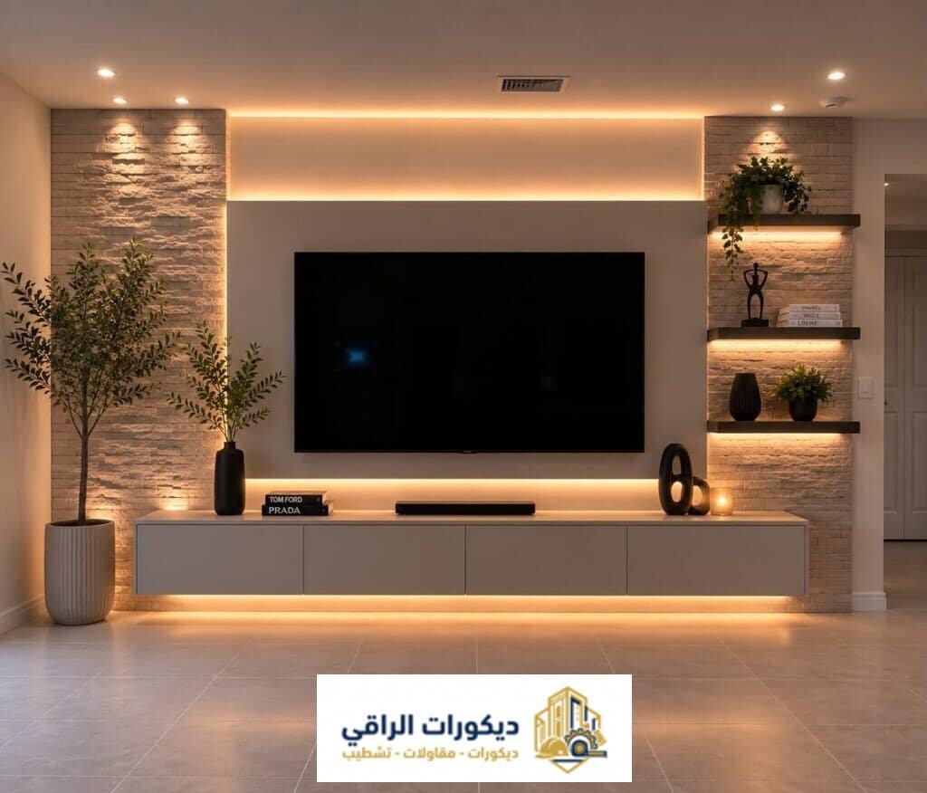 ديكورات تلفزيون وشاشات في الرياض
