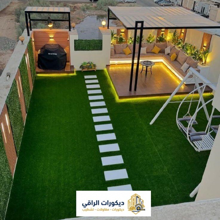 ديكورات حدائق في الرياض