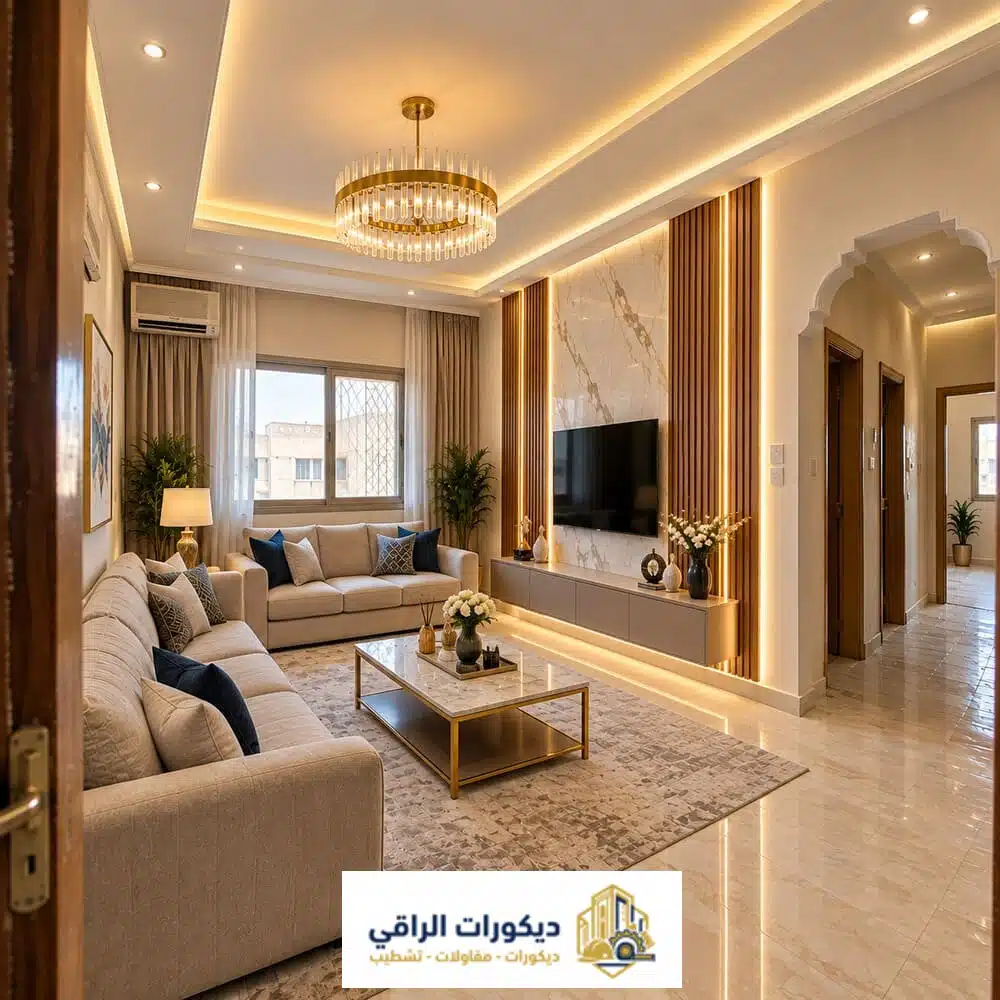 بعد ترميم وتشطيب الشقة في الرياض